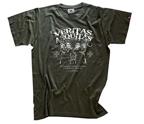 Shirtzshop Herren Veritas Aequitas Missionaries of Death T-Shirt, Olive, XXXL Shirtzshop Herren Veritas Aequitas Missionaries of Death T-Shirt, Olive, XXXL von Shirtzshop