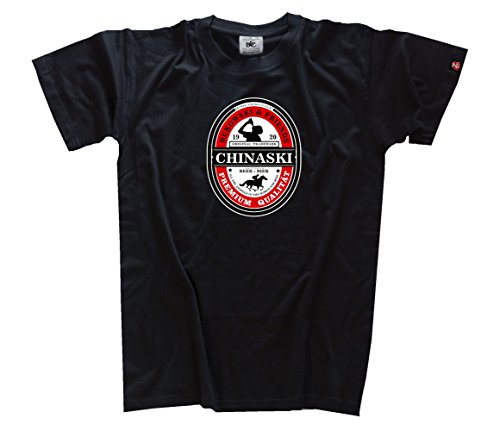 Shirtzshop T Shirt Bukowski and Friends Chinaski Beer, Schwarz, L Shirtzshop T Shirt Bukowski and Friends Chinaski Beer, Schwarz, L von Shirtzshop