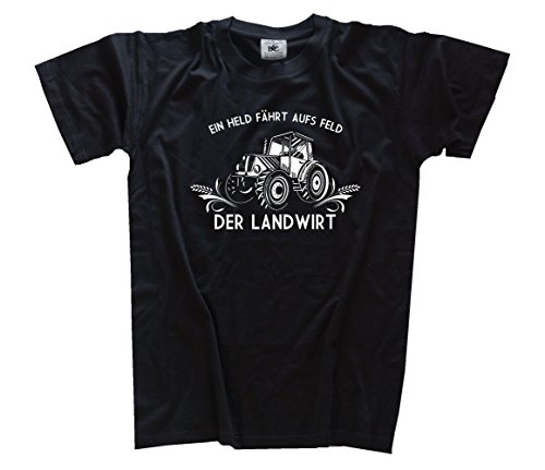 Shirtzshop T-Shirt EIN Held faerht aufs Feld-Landwirt Traktor, Schwarz, S Shirtzshop T-Shirt EIN Held faerht aufs Feld-Landwirt Traktor, Schwarz, S von Shirtzshop