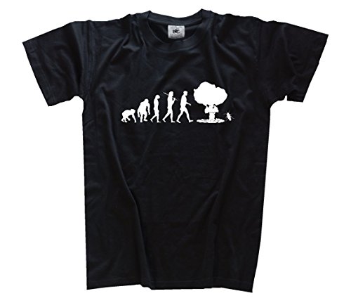 Shirtzshop T-Shirt Evolution Atompilz, Schwarz, XXXL Shirtzshop T-Shirt Evolution Atompilz, Schwarz, XXXL von Shirtzshop
