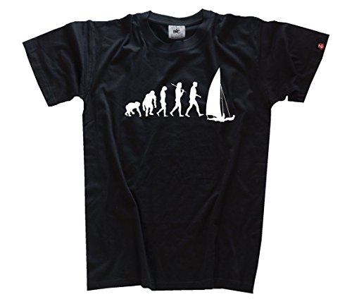 Shirtzshop T-Shirt Standard Edition Segeln II Evolution, Schwarz, XL Shirtzshop T-Shirt Standard Edition Segeln II Evolution, Schwarz, XL von Shirtzshop