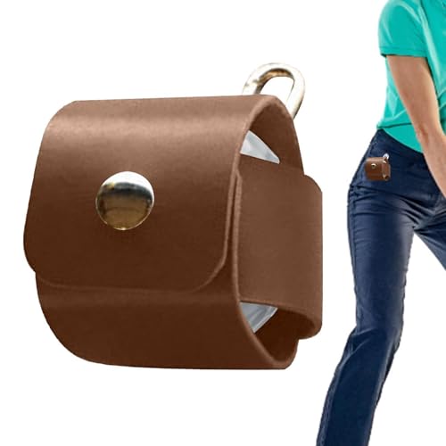 Shitafe Golfballtasche, Golfzubehörtasche | Golftasche Golfballtasche aus Rindsleder - Aufbewahrungstasche für Golfbälle, Golf-Zubehör-Etui, tragbar, für Golf-Enthusiasten, Familie, Freunde, Kollegen von Shitafe