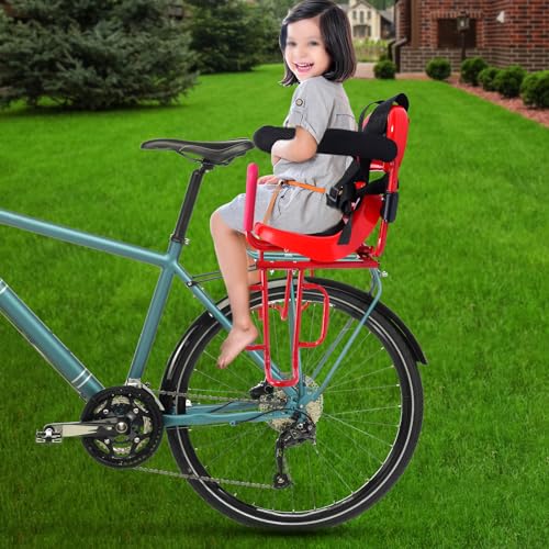 Kinderfahrradsitz Hinten TräGer RüCksitz Kissen Tragen Baby Fahrradsitz Sicherheits Montiert Halterung Mit Sicherheitsgurt FußStüTze Mountainbikes Kindersitz Fahrrad FüR 6-Monate-6 Jahre Alt Rot Kinderfahrradsitz Hinten TräGer RüCksitz Kissen Tragen Baby Fahrradsitz Sicherheits Montiert Halterung Mit Sicherheitsgurt FußStüTze Mountainbikes Kindersitz Fahrrad FüR 6-Monate-6 Jahre Alt Rot von Shiyinge