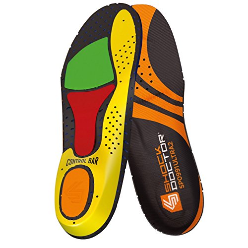 Shock Doctor Active Ultra Einlegesohle, Kinder, 10093, Schwarz, Men's 6.5-7.5/Women's 7.5-8.5 Shock Doctor Active Ultra Einlegesohle, Kinder, 10093, Schwarz, Men's 6.5-7.5/Women's 7.5-8.5 von Shock Doctor