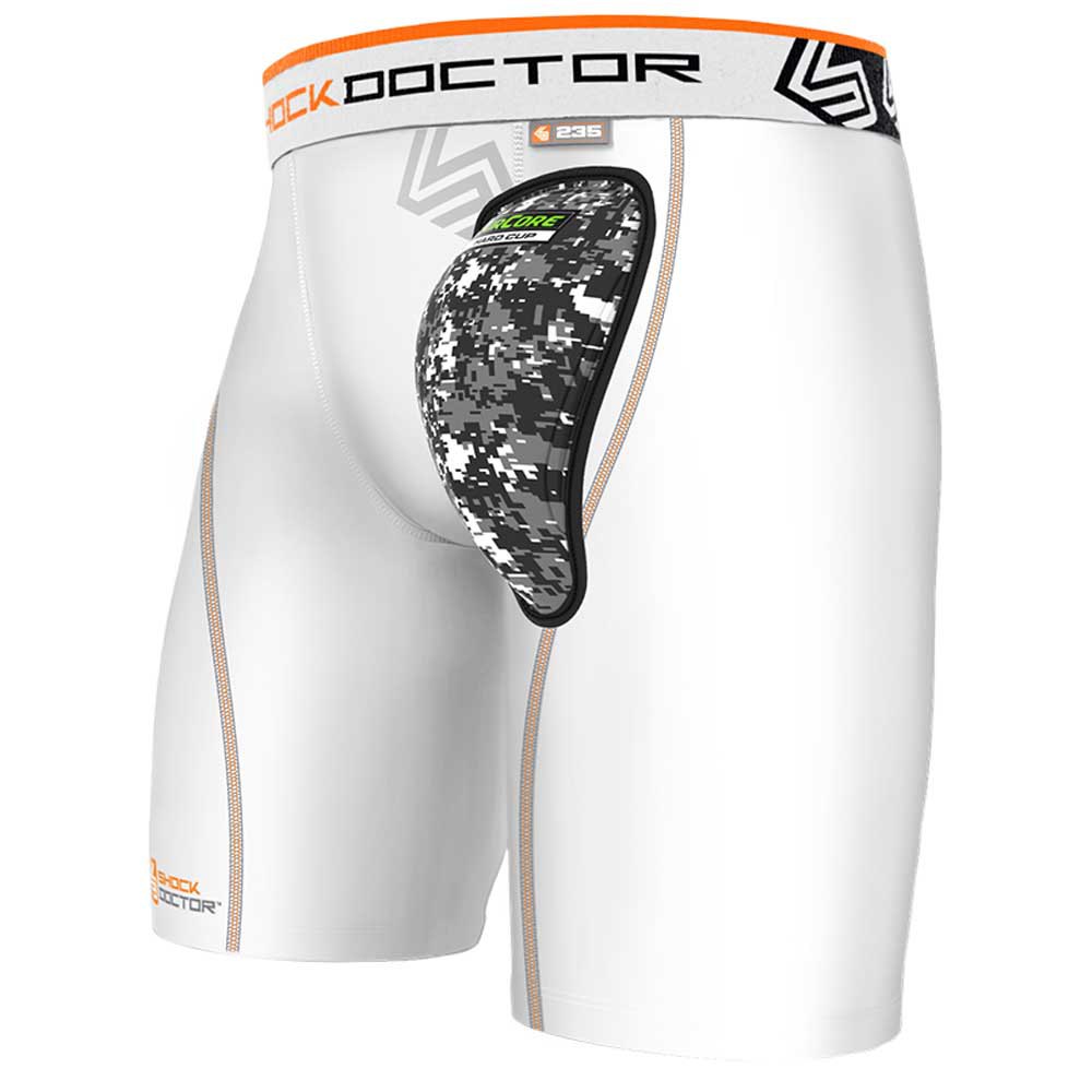 Shock Doctor Aircore Compression Hard Cup Weiß 2XL Shock Doctor Aircore Compression Hard Cup Weiß 2XL von Shock Doctor