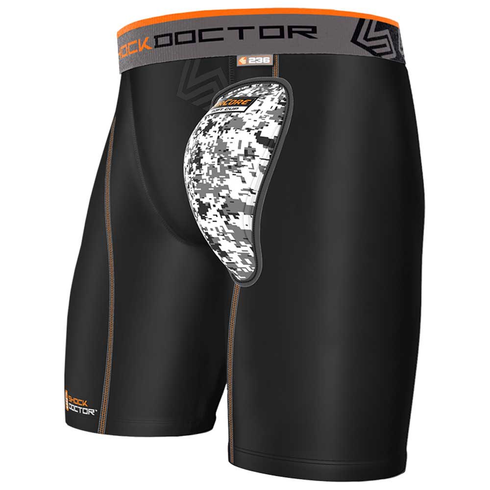 Shock Doctor Aircore Compression Soft Cup Schwarz S von Shock Doctor