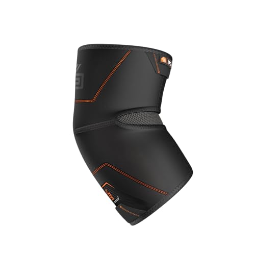 ShockDoctor ShockDoctor ShockDoctor Erwachsene Ellbogenschützer Ellbogen Kompressionsbandage Bandage, schwarz, XL ShockDoctor ShockDoctor ShockDoctor Erwachsene Ellbogenschützer Ellbogen Kompressionsbandage Bandage, schwarz, XL von Shock Doctor