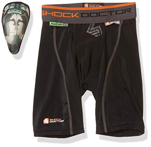 Shock Doctor Herren Aircore Suspensorium, Schwarz, XL Shock Doctor Herren Aircore Suspensorium, Schwarz, XL von Shock Doctor