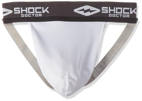 Shock Doctor Herren Supporter ohne Tasche, Jungen Herren, weiß, Adult - X-Large Shock Doctor Herren Supporter ohne Tasche, Jungen Herren, weiß, Adult - X-Large von Shock Doctor