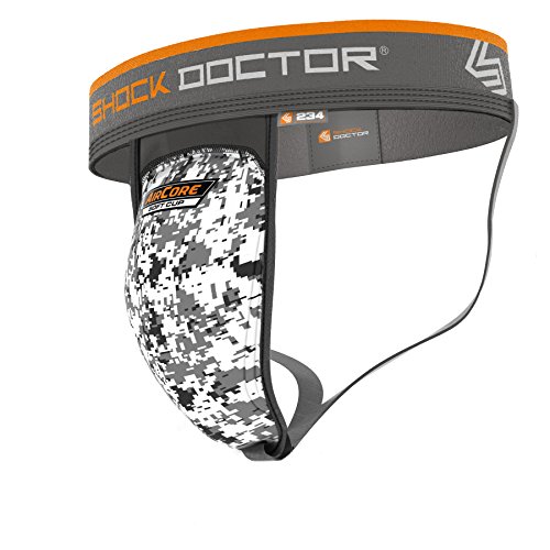 Shock Doctor Herren 's AirCore Soft Cup Supporter XXL weiß von Shock Doctor