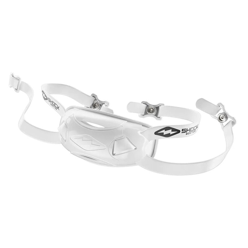 Shock Doctor Jugend Showtime Chin Strap, Hardcup - weiß von Shock Doctor