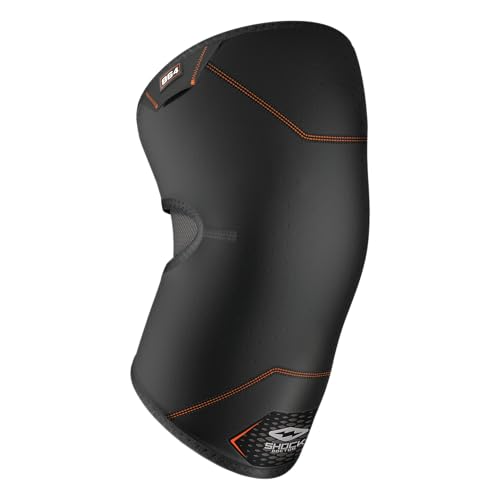 Shock Doctor Erwachsene Knie Kompressionsbandage ohne Patellaöffnung, Black, S, 864-BK Shock Doctor Erwachsene Knie Kompressionsbandage ohne Patellaöffnung, Black, S, 864-BK von Shock Doctor