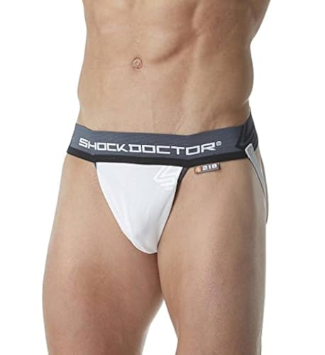 Shock Doctor ShockDoctor ShockDoctor Herren Tiefschutz Suspensorium Tasche ohne Cup, White, M ShockDoctor ShockDoctor Herren Tiefschutz Suspensorium Tasche ohne Cup, White, M Shock Doctor ShockDoctor ShockDoctor Herren Tiefschutz Suspensorium Tasche ohne Cup, White, M ShockDoctor ShockDoctor Herren Tiefschutz Suspensorium Tasche ohne Cup, White, M von Shock Doctor