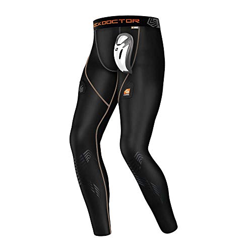 ShockDoctor Jungen Tiefschutz Kompressions-Hockey-Pant mit Bioflex Cup, Black, L ShockDoctor Jungen Tiefschutz Kompressions-Hockey-Pant mit Bioflex Cup, Black, L von Shock Doctor