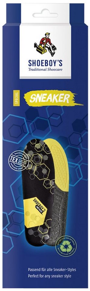 Shoeboys Einlegesohlen Sneaker - mit schmaler Passform Shoeboys Einlegesohlen Sneaker - mit schmaler Passform von Shoeboys
