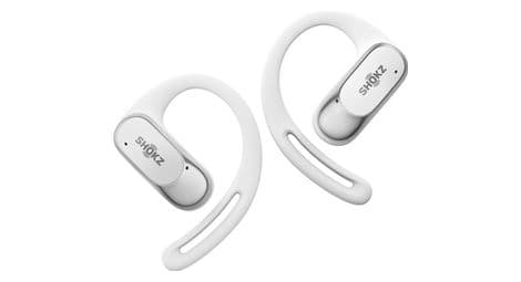 bluetooth kopfhorer shokz openfit air weis von Shokz