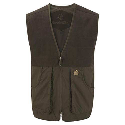 Shooterking Forest Weste Dunkel Olive/Brown - Grün, XXX-Large von Shooterking