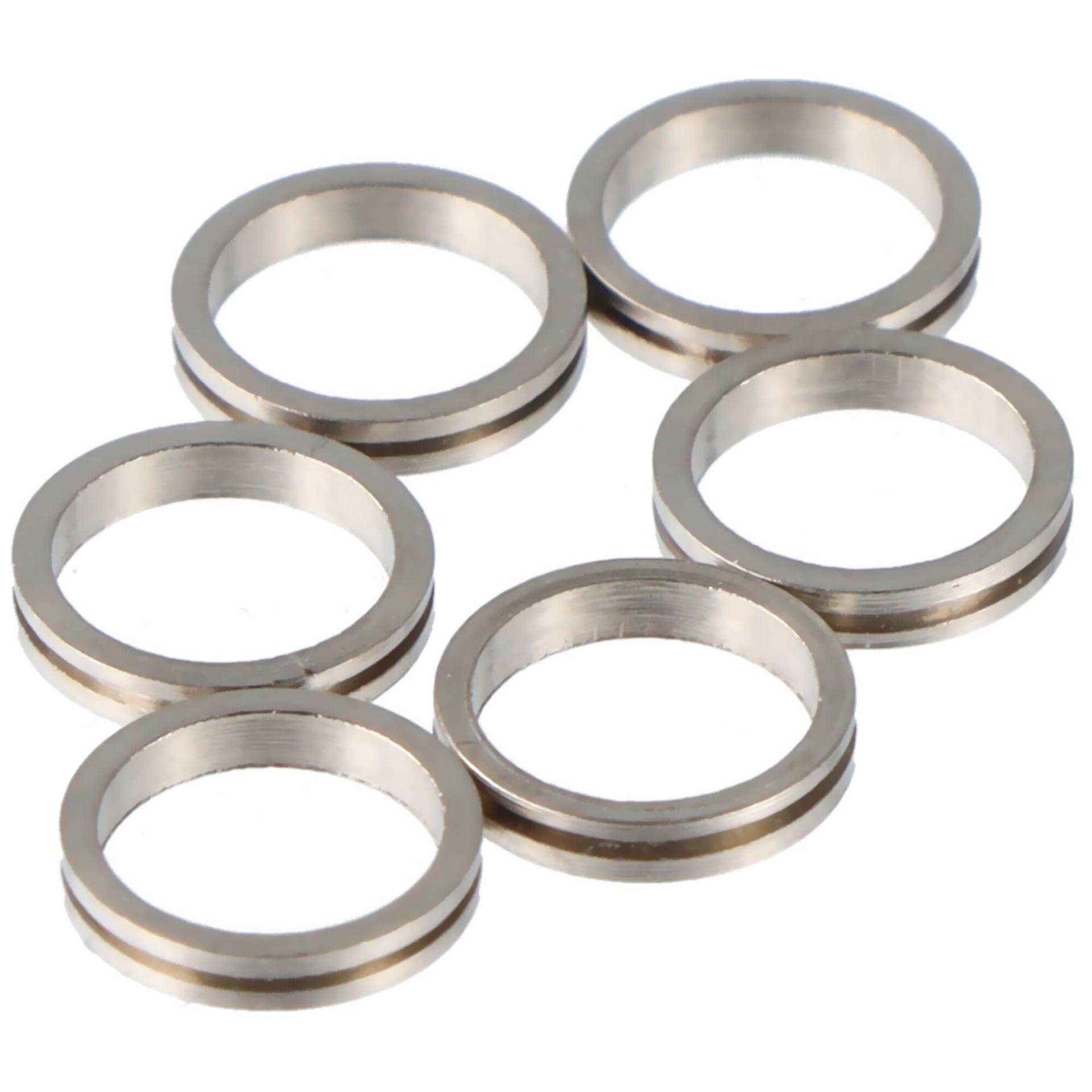 Shot Lock Rings Set Silber, Schaftringe, 6 Stück Shot Lock Rings Set Silber, Schaftringe, 6 Stück von Shot Darts