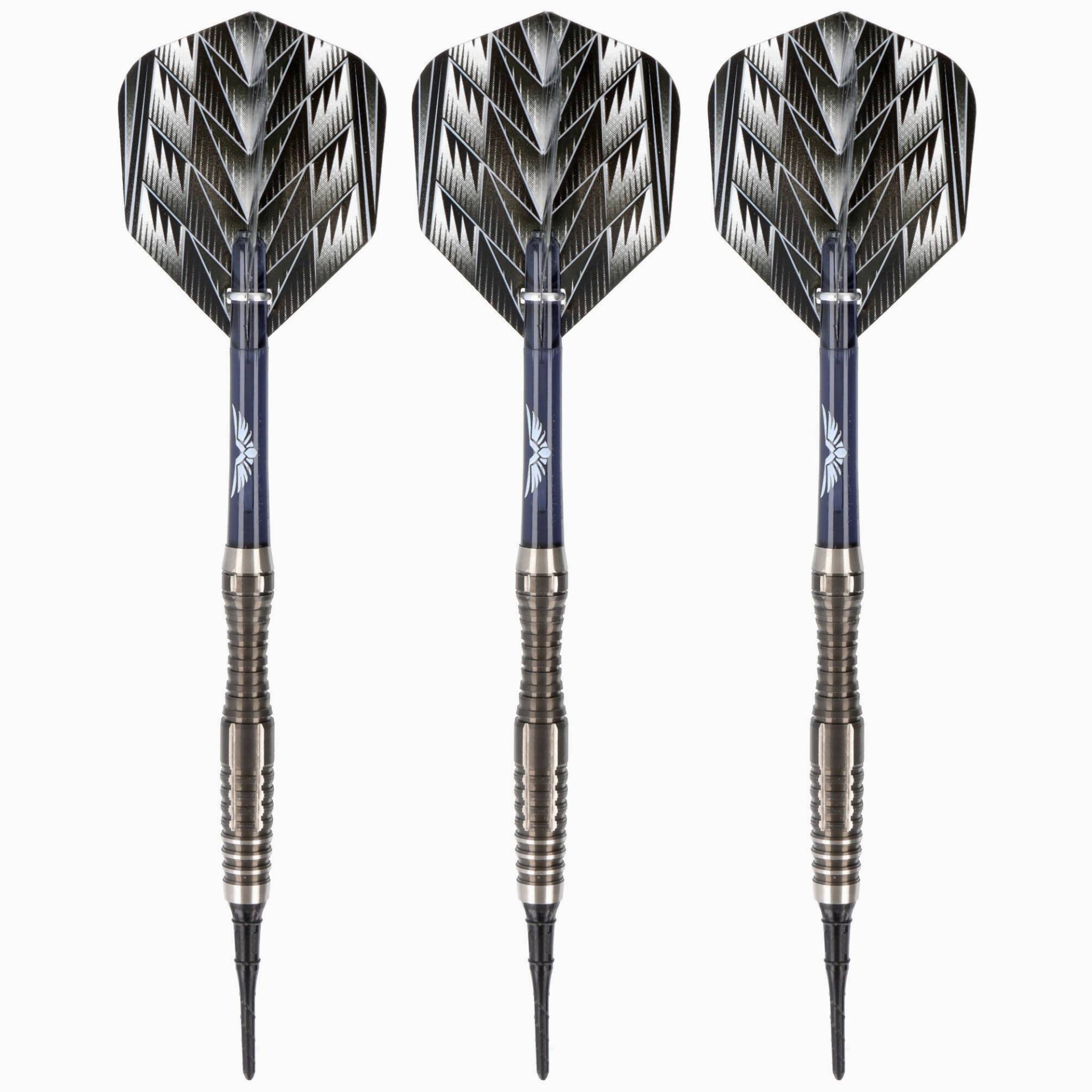 Shot Tribal Weapon 4, Tungsten 90%, schwarz, Softdart 18 Gramm Shot Tribal Weapon 4, Tungsten 90%, schwarz, Softdart 18 Gramm von Shot Darts