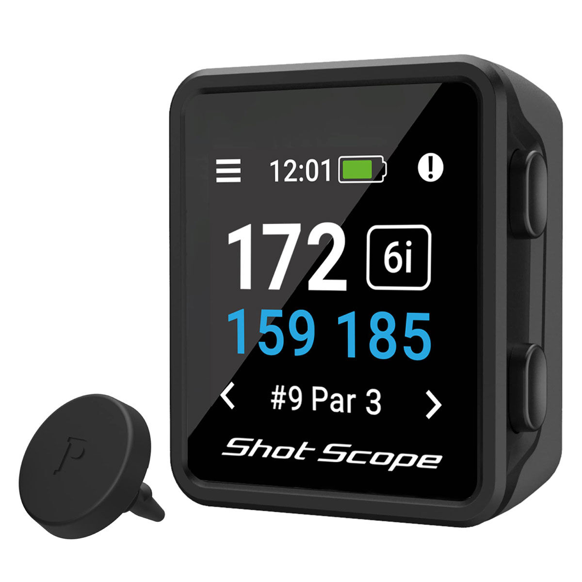 Shot Scope Black H4 Handheld Golf GPS & Tracking | American Golf, One Size von Shot Scope