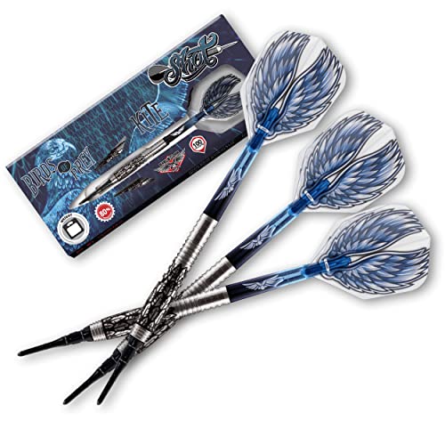 Birds of Prey Kite Soft Tip Dart Set | 80% Tungsten Barrels | Soft Darts mit Schäften und Flights | Präzision und Kontrolle | 18 Gramm Birds of Prey Kite Soft Tip Dart Set | 80% Tungsten Barrels | Soft Darts mit Schäften und Flights | Präzision und Kontrolle | 18 Gramm von Shot!