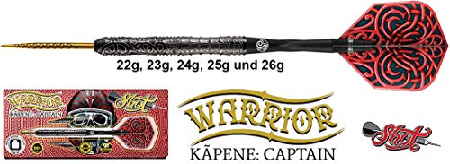Shot Darts Warrior Kapene Captain 90% Tungsten Steeldarts 24g Shot Darts Warrior Kapene Captain 90% Tungsten Steeldarts 24g von Shot!