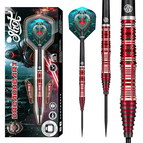 Shot! Future Knights Dreadheart 90% - Steeldarts 23 Gramm Shot! Future Knights Dreadheart 90% - Steeldarts 23 Gramm von Shot!