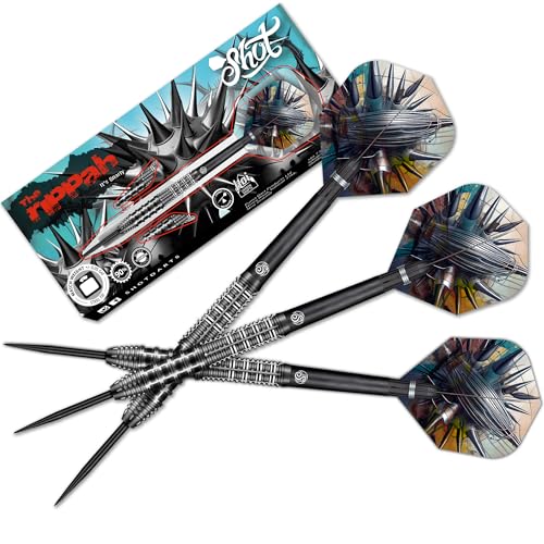 Shot! Gnarly Rippah 90% - Steeldarts 22 Gramm Shot! Gnarly Rippah 90% - Steeldarts 22 Gramm von Shot!