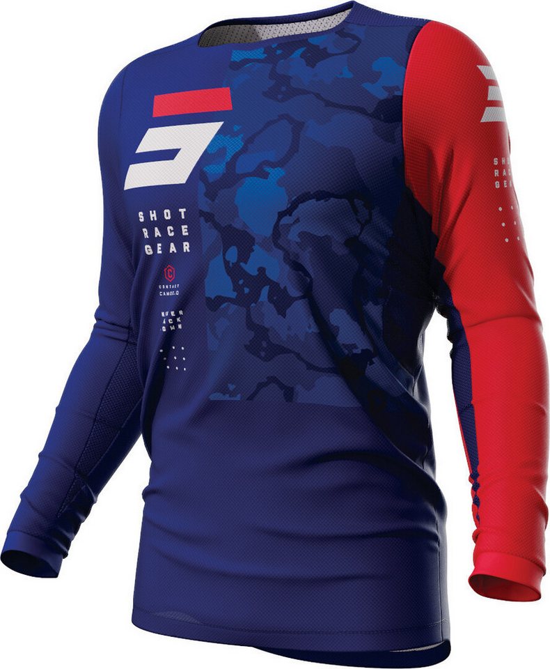 Shot Motocross-Shirt Contact Camo 2.0 Motocross Jersey Shot Motocross-Shirt Contact Camo 2.0 Motocross Jersey von Shot
