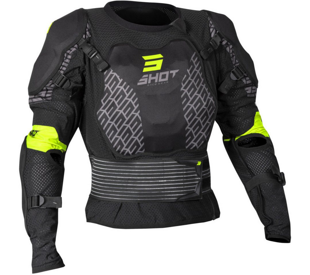 Shot Protektorenjacke Optimal Black Protektorenjacke Shot Protektorenjacke Optimal Black Protektorenjacke von Shot