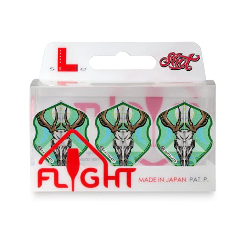 Shot! l-style ez l1 standardform celt stag dart flight set von Shot!