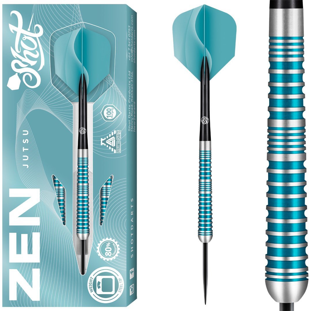 Zen Jutsu Steeldart Set-80% Tungsten 25g Zen Jutsu Steeldart Set-80% Tungsten 25g von Shot Darts