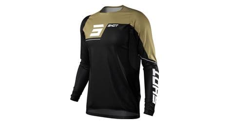 shot rogue revolt kinder langarmtrikot schwarz   gold von Shot