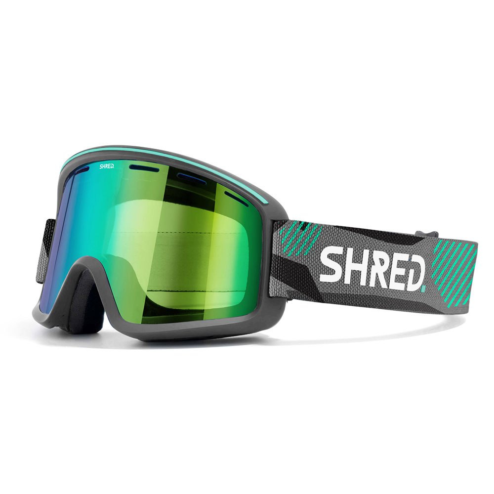 Shred Monocle Ski Goggles Grün CBL Plasma Mirror/CAT3 Shred Monocle Ski Goggles Grün CBL Plasma Mirror/CAT3 von Shred