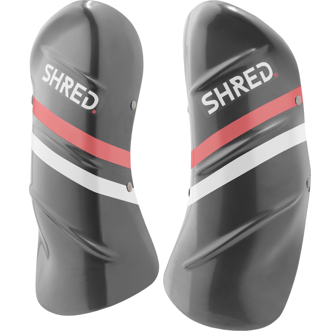 Shred Shin Guards grey/rust S Shred Shin Guards grey/rust S von Shred