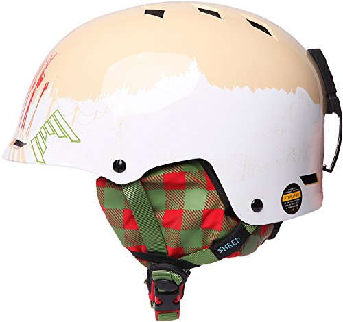 Shred Snowboardhelm weiß M von Shred