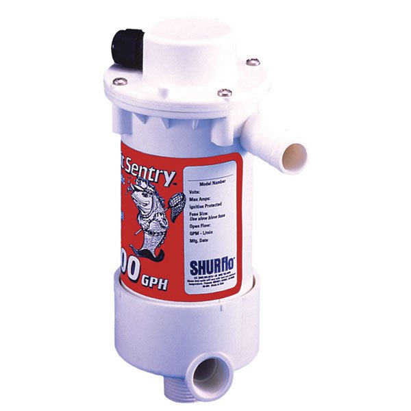 Shurflo P50 Dual Port Livewell Pump Blau von Shurflo