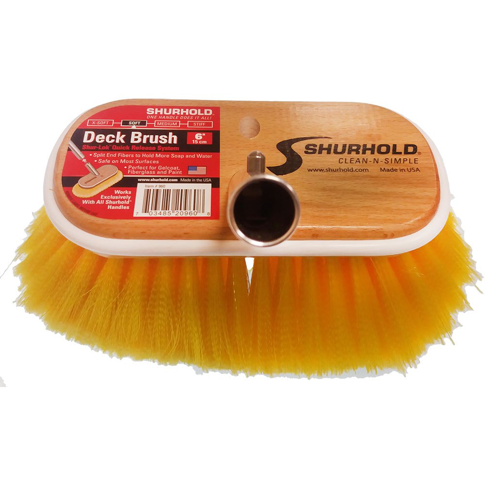 Shurhold Shu960 Deck Brush Braun 6´´ Shurhold Shu960 Deck Brush Braun 6´´ von Shurhold