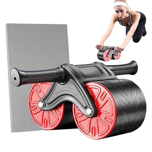 Bauch-Übungsroller, Bauch-Rollerrad | Core Workout Ab Roller Übungsräder,Home Gym Fitness Roller für Rumpftraining und Bauchkrafttraining – für Männer und Frauen von Shurzzesj