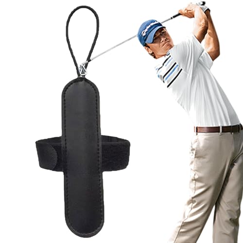 Shurzzesj Golfschwungtrainer, Golfschwung-Trainingshilfe | Bewegungskorrektur-Armband - -Handgelenktrainer, Golfhilfe für Biegebewegungen, Korrekturgürtel für Golfer-Anfängerübungen von Shurzzesj
