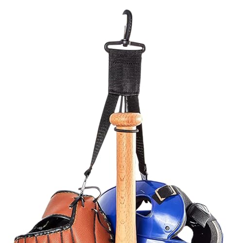 Shurzzesj Softball-Ausrüstungsaufhänger, Baseball-Zaunhaken - Vielseitiger Baseballhandschuh-Aufhänger, Baseball-Handschuh-Clips - Tragbarer Baseball-Ausrüstungshaken, Baseball-Taschenhaken für von Shurzzesj