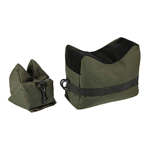 Shurzzesj Vorderschaftauflage, Vorne & Hinten Gewehrauflage, Waffenauflage, Schießauflage Set Für Gewehr/Luftgewehr Outdoor Üben, Outdoor Sandbags, Einschießhilfe, von Shurzzesj