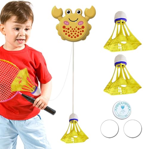 Shxupjn Badminton-Trainerdecke,Badminton-Rebound-Trainer - Winddichtes, leuchtendes Badminton-Selbsttrainingsgerät - Elastisch Verstellbarer tragbarer Badmintontrainer für das Selbsttraining in Shxupjn Badminton-Trainerdecke,Badminton-Rebound-Trainer - Winddichtes, leuchtendes Badminton-Selbsttrainingsgerät - Elastisch Verstellbarer tragbarer Badmintontrainer für das Selbsttraining in von Shxupjn