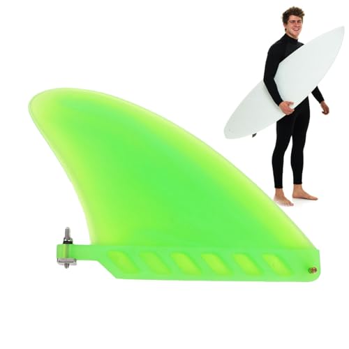 Shxupjn Paddelboard-Flossen-Ersatz, mattierte Surf-, Wasserschuppenflossen, Paddleboard-Surfflossen, einfach zu installieren, Longboard-Flossen, Paddelboard-Zubehör für Paddleboards, Kajaks, von Shxupjn