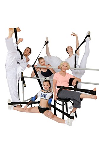 Si-Stretcher Dehnungs- und Flexibilitätshilfe für Kampfkünstler, Tänzer, Turner, Cheerleader, Physiotherapie, Yoga, Pilates und Sportler, ein bequemes Stretchband/Gurt Si-Stretcher Dehnungs- und Flexibilitätshilfe für Kampfkünstler, Tänzer, Turner, Cheerleader, Physiotherapie, Yoga, Pilates und Sportler, ein bequemes Stretchband/Gurt von Si-Stretcher Flexibility Band