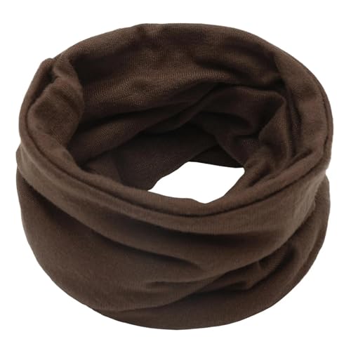 Schals Damen Tücher Halstuch Scarf Halstuch Frauen Männer Herbst Winter Strickschal Casual Outdoor Weiche Schals Kaffee von SiVaji