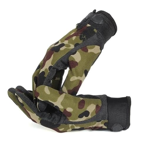 SiVaji Gloves Mittens Handschuhe Winter Warm Herren Damen Angelhandschuhe Mann Atmungsaktiver Outdoor-Reithandschuh Taktisches Fahrrad rutschfest M Camouflage von SiVaji