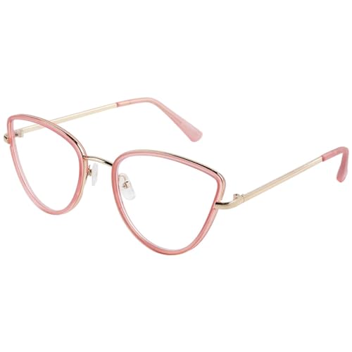 SiVaji Sunglasses Sonnenbrille Herren Damen Unisex Brillengestell Weiblicher Flachspiegel Brillengestell Sonnenbrille 81049-Pink von SiVaji