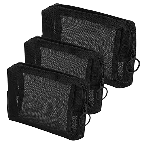 Sibba 3 Stück Mini Kulturtasche Mit ReißVerschluss Netz Organizer Nylon Wasserdicht Kleine Geldbörse Kosmetiktasche Aufbewahrung Make Up Taschen BüRos Reisen Organizer ZubehöR Set Make Up Tasche Sibba 3 Stück Mini Kulturtasche Mit ReißVerschluss Netz Organizer Nylon Wasserdicht Kleine Geldbörse Kosmetiktasche Aufbewahrung Make Up Taschen BüRos Reisen Organizer ZubehöR Set Make Up Tasche von Sibba