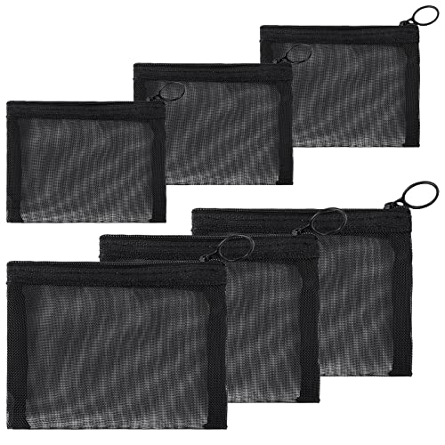 Sibba Kulturbeutel Organizer Reisetasche 6 Packungen Transparenter Netz Reißverschluss Kosmetik Kleine Geldbörse wasserdicht Nylon Duschhandtaschen Toilettenartikel Make-up Aufbewahrung Schwarz Tasche Sibba Kulturbeutel Organizer Reisetasche 6 Packungen Transparenter Netz Reißverschluss Kosmetik Kleine Geldbörse wasserdicht Nylon Duschhandtaschen Toilettenartikel Make-up Aufbewahrung Schwarz Tasche von Sibba